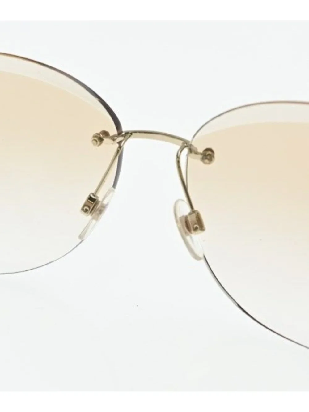 Chanel Sunglasses Eyewear Gold
